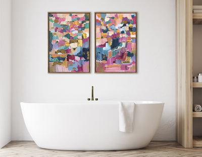 Sylvie Applause Framed Canvas Set by Leah Nadeau by kateandlaurel - product image 16 for Resin Society