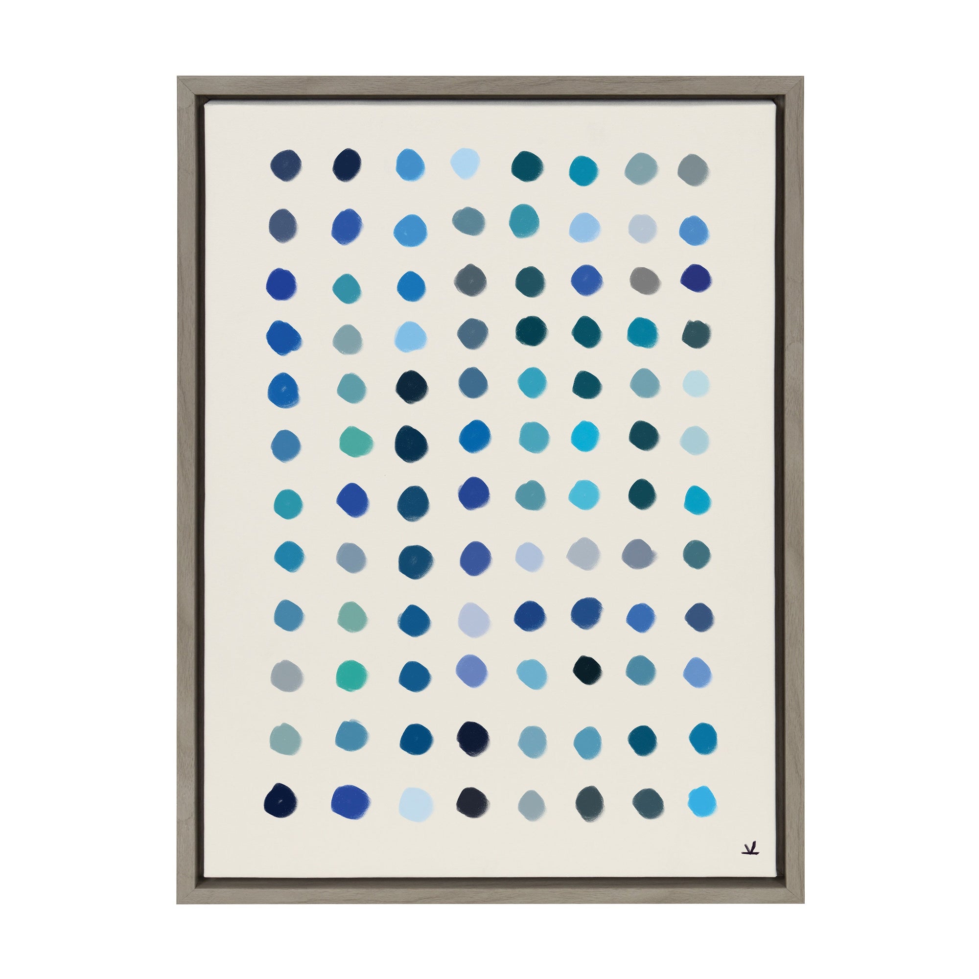 Sylvie Meditation 5 Framed Canvas by kateandlaurel - product image 7 for Resin Society