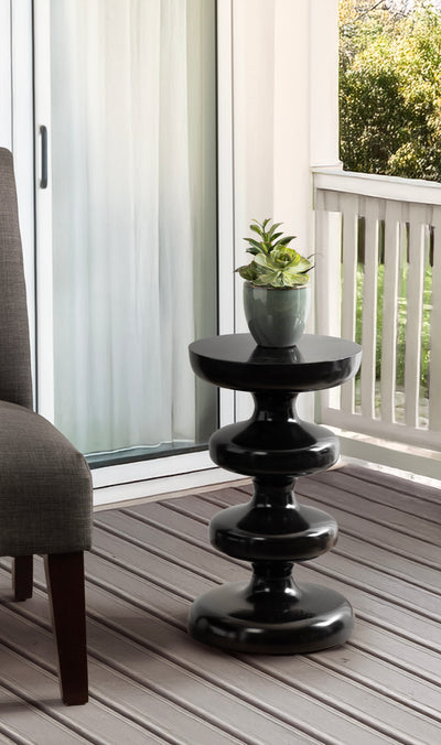 Fondi Metal Side Table