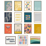 Sylvie Colorful Bike Left and Right Framed Canvas Set by kateandlaurel - product image 4 for Resin Society