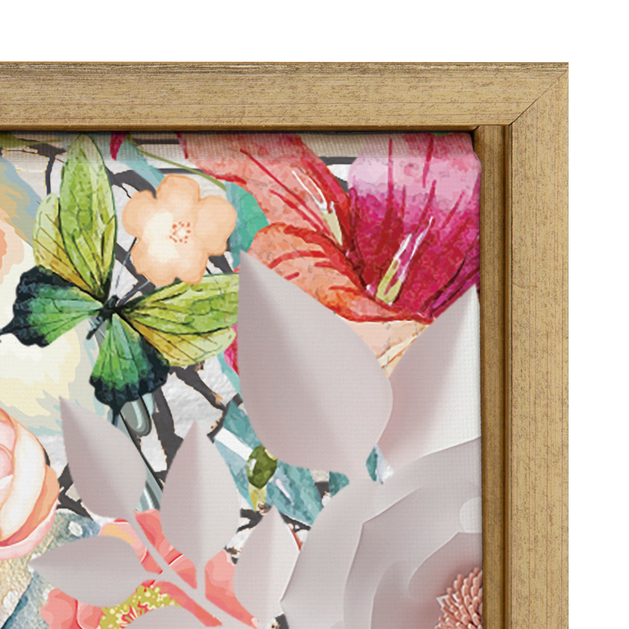 Sylvie Natural Woman Framed Canvas by kateandlaurel - product image 3 for Resin Society