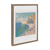 Sylvie Poster Claude Monet Étretat The Beach and the Falaise d’Amont by kateandlaurel - product image 7 for Resin Society