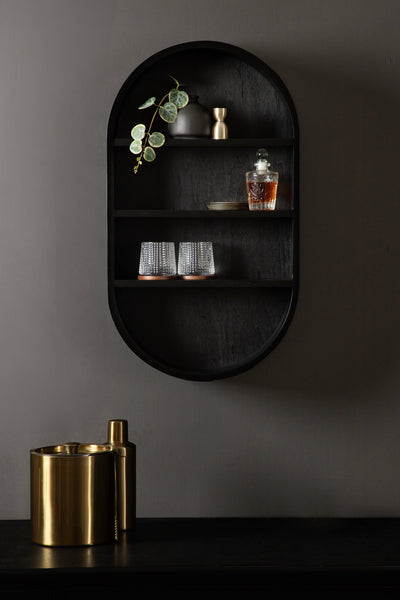 Hutton Wood Capsule Wall Shelf by kateandlaurel - product image 13 for Resin Society