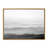 Sylvie Misty Mountains BW Framed Canvas by kateandlaurel - product image 8 for Resin Society