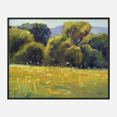 Queen Anne's Lace Artist Enhanced Canvas Print by John Beard Collection - product image 5 for Resin Society