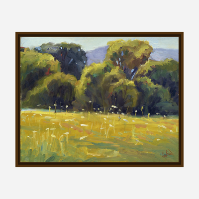 Queen Anne's Lace Artist Enhanced Canvas Print by John Beard Collection - product image 7 for Resin Society