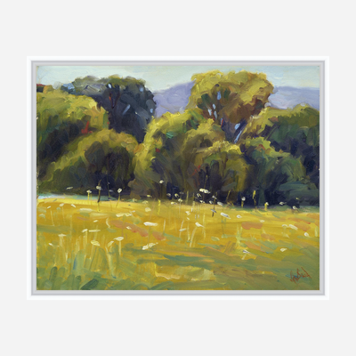 Queen Anne's Lace Artist Enhanced Canvas Print by John Beard Collection - product image 6 for Resin Society