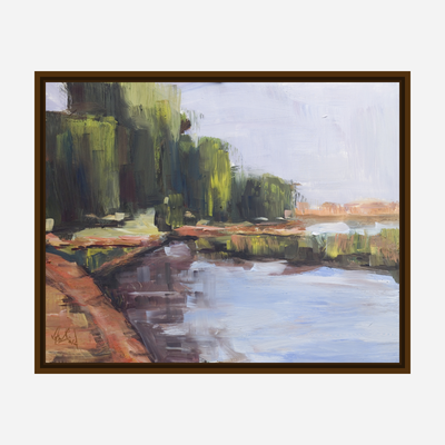 Quite Water Artist Enhanced Canvas Print by John Beard Collection - product image 7 for Resin Society