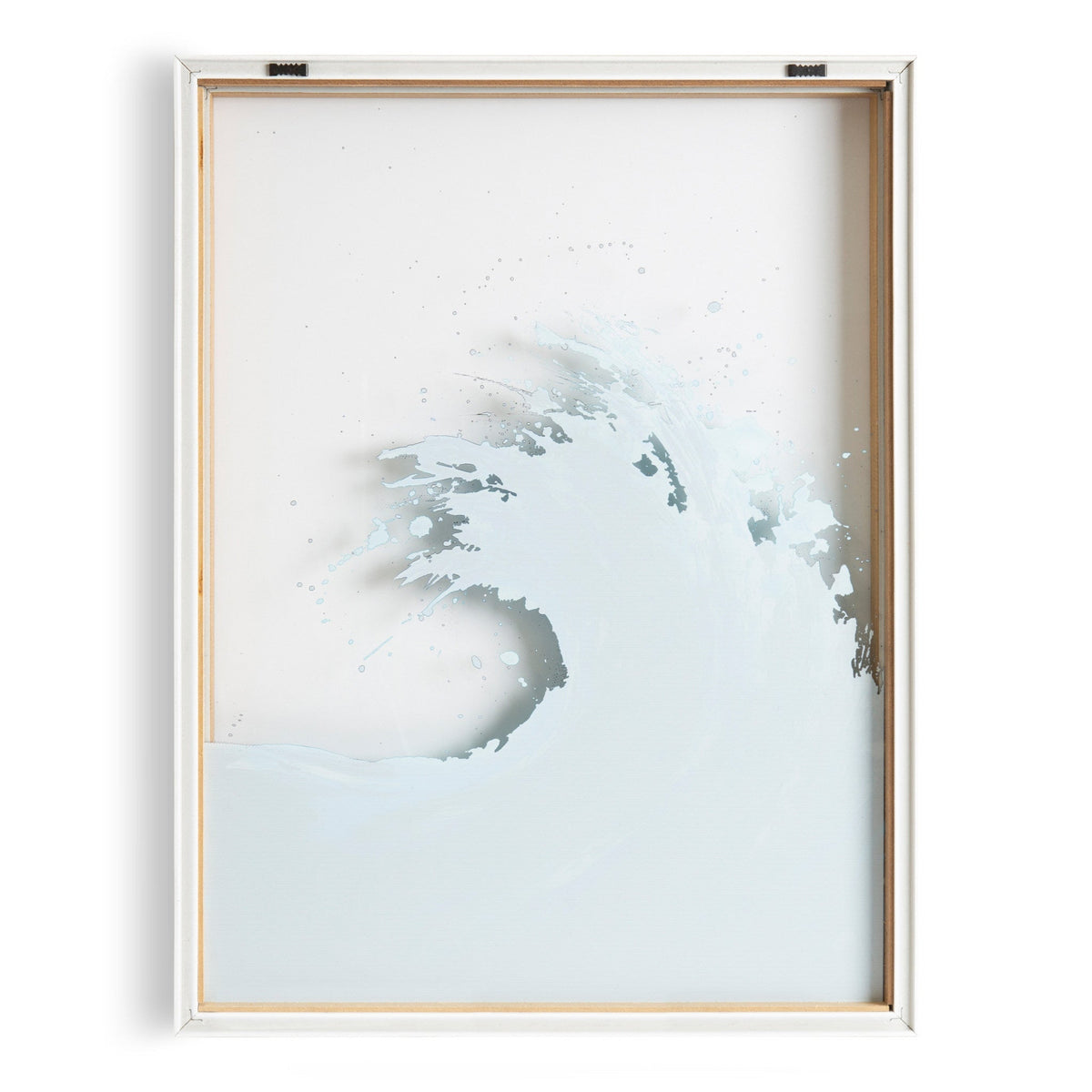 Blake Waves Framed Printed Art by kateandlaurel - product image 4 for Resin Society