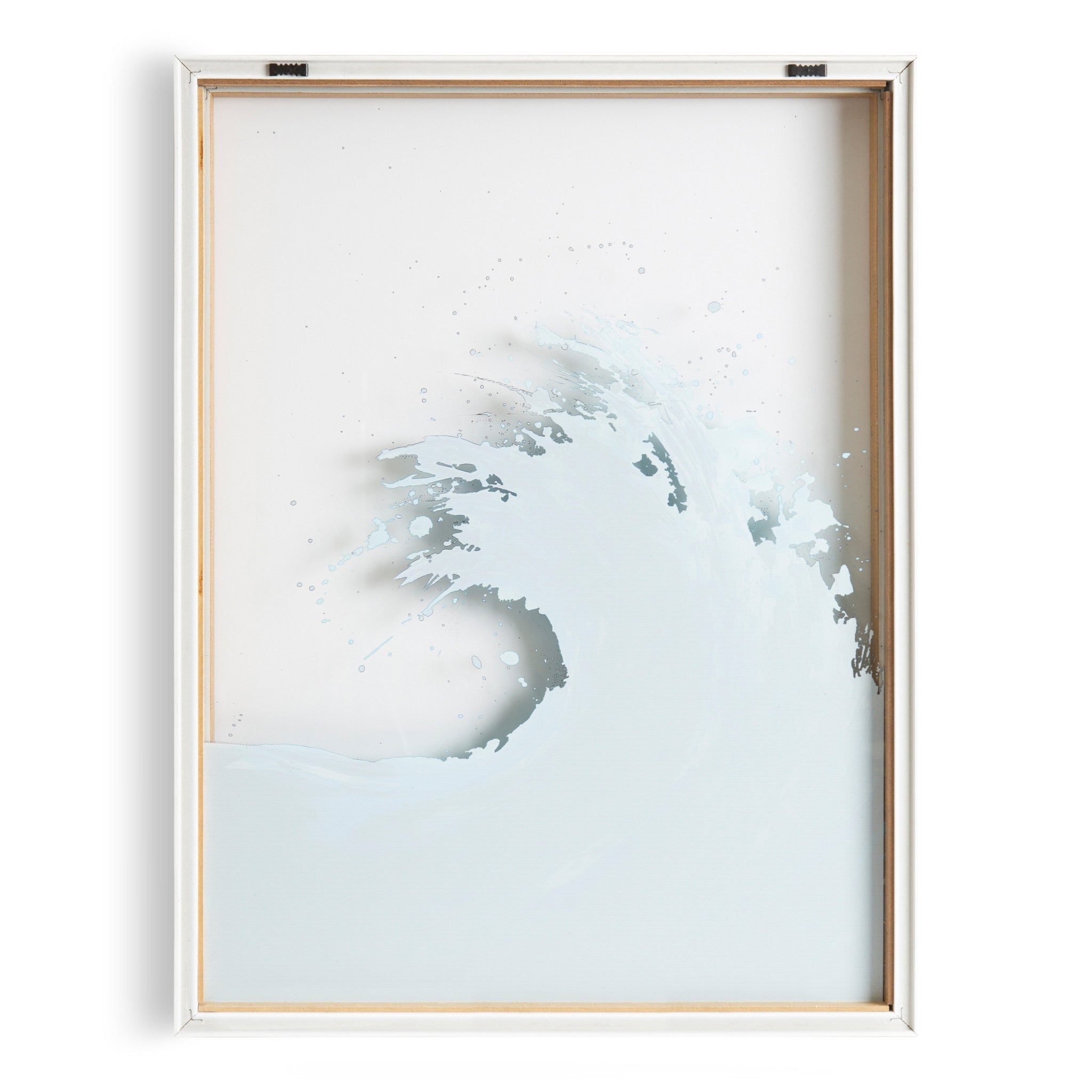 Blake Waves Framed Printed Art by kateandlaurel - product image 4 for Resin Society