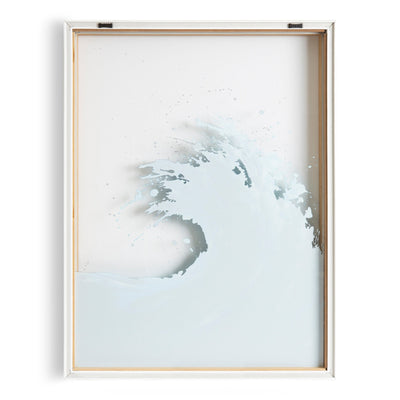 Blake Waves Framed Printed Art by kateandlaurel - product image 4 for Resin Society