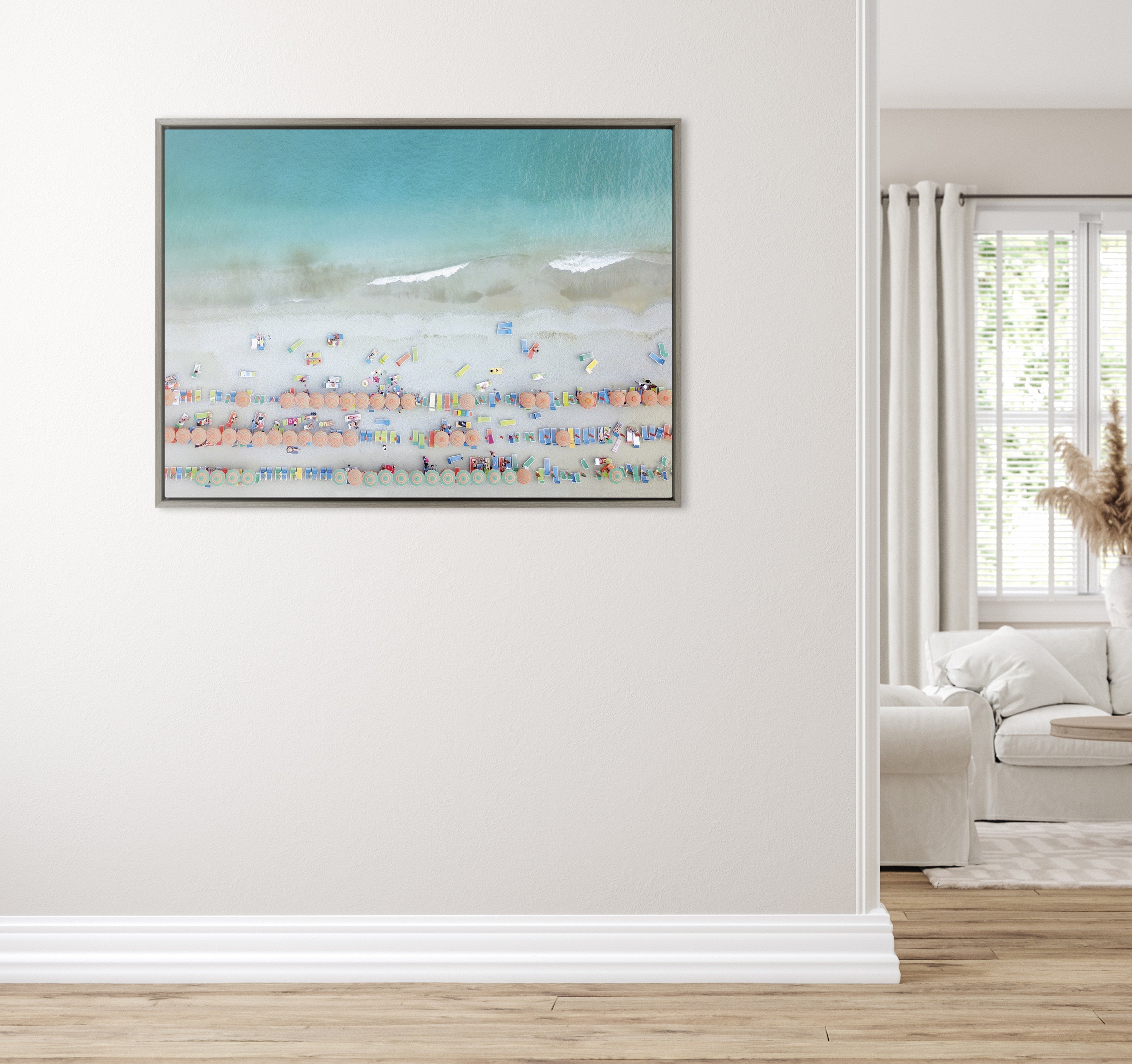 Sylvie Monterosso 6 Framed Canvas by kateandlaurel - product image 4 for Resin Society
