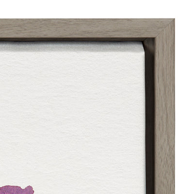 Sylvie Wildflorals Framed Canvas by kateandlaurel - product image 11 for Resin Society