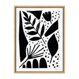 Sylvie Nature in the Abstract Framed Canvas by kateandlaurel - main product image for Resin Society