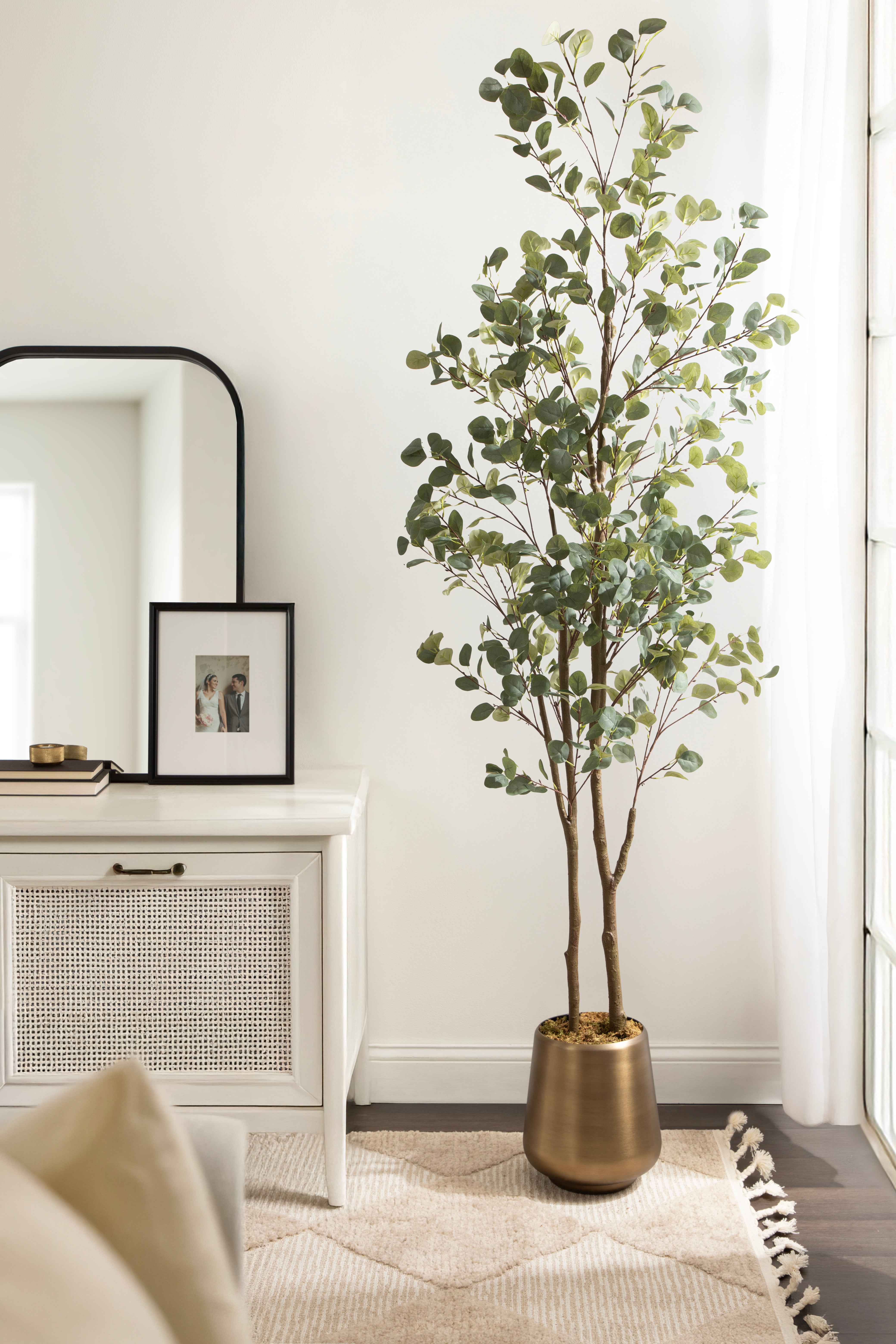Eudora Faux Eucalyptus Tree - Kate and Laurel