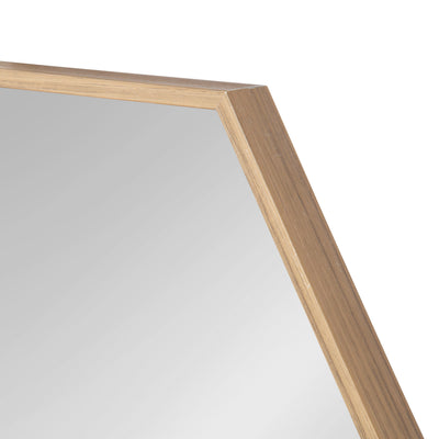 Rhodes Framed Hexagon Wall Mirror by kateandlaurel - product image 4 for Resin Society
