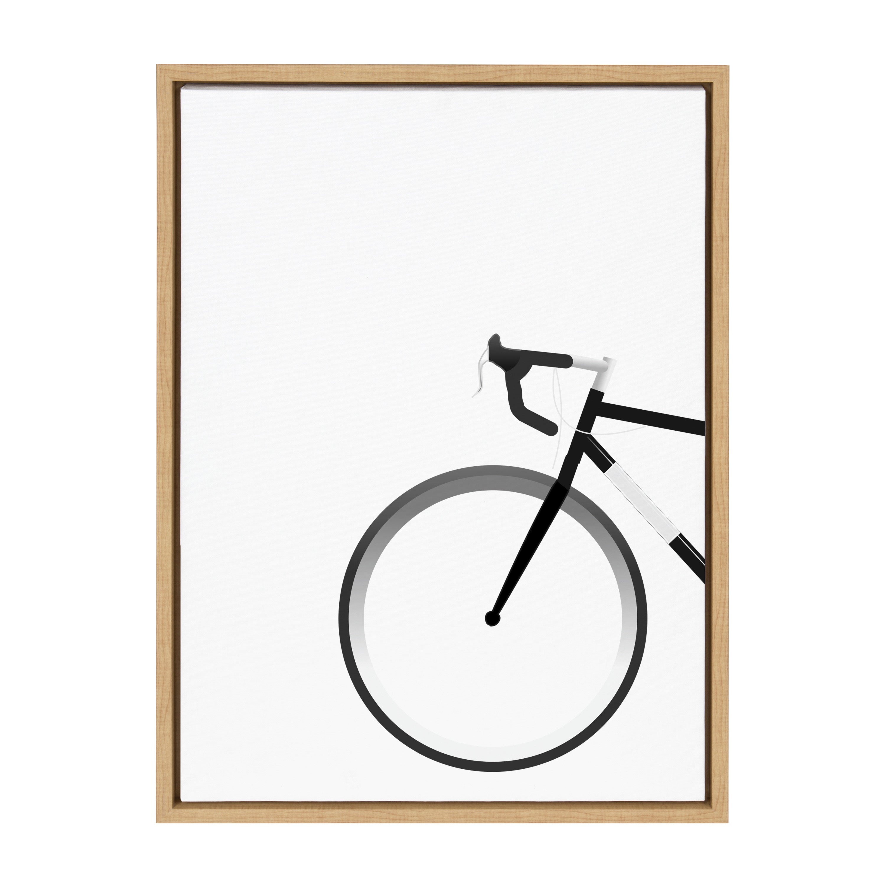 Sylvie Bike Framed Canvas by kateandlaurel - product image 9 for Resin Society