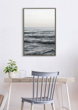 Sylvie Calm Ocean Vibes Framed Canvas by Vidal Hernandez by kateandlaurel - product image 7 for Resin Society