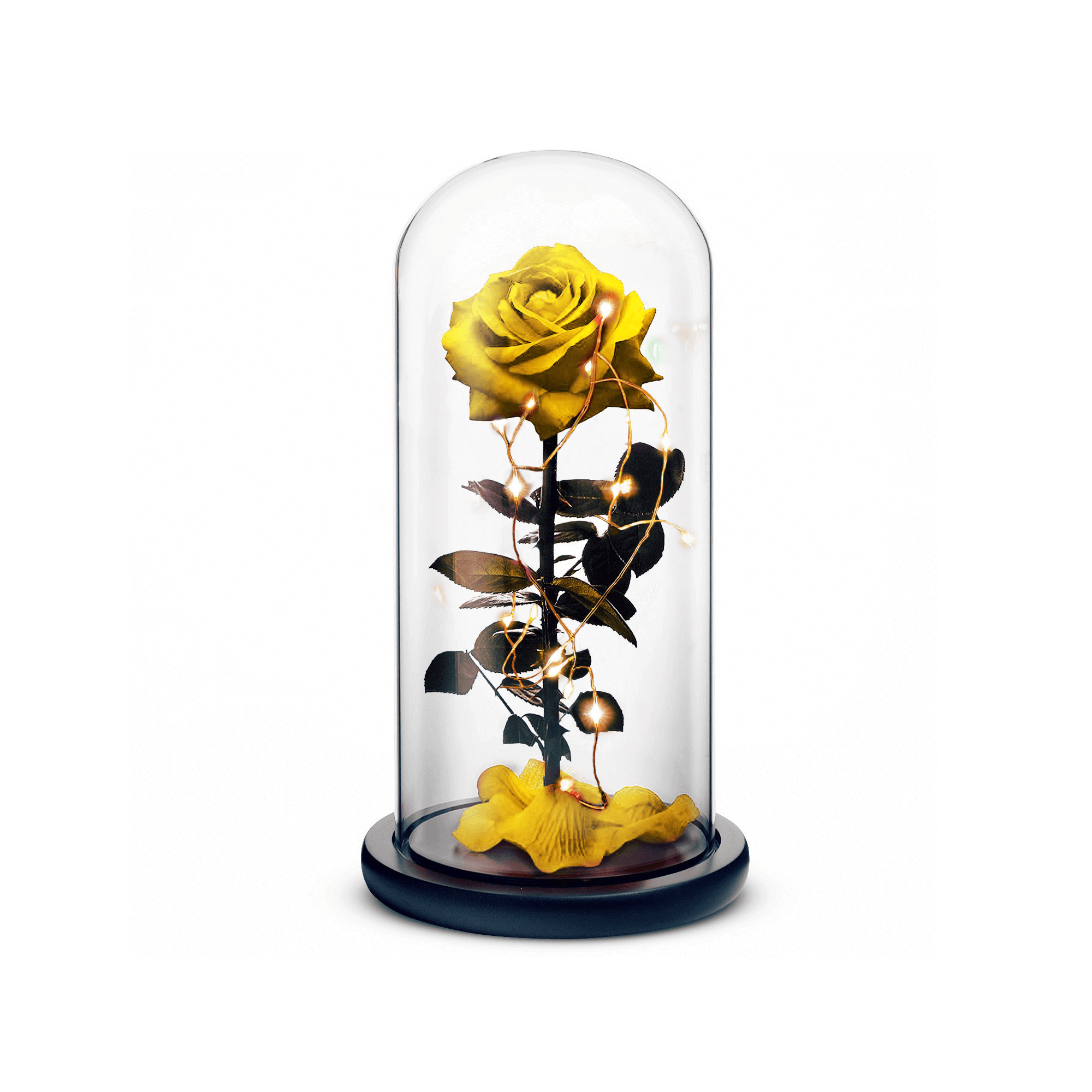 Beauty and The Beast Rose (Yellow) by ROSEPHORIA - main product image for Resin Society