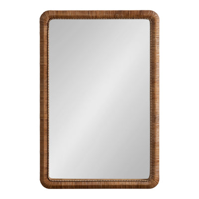Rahfy Beaded Rectangle Framed Mirror
