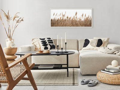 Sylvie Marsh Grass No 14 Framed Canvas by Crystal Lynn Collins