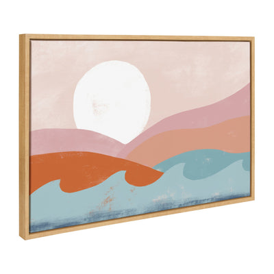 Sylvie Endless Summer Horizontal Framed Canvas by kateandlaurel - product image 2 for Resin Society