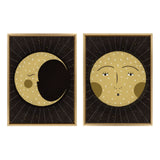 Sylvie Moon Print and Sun Print Framed Canvas Set by kateandlaurel - product image 7 for Resin Society