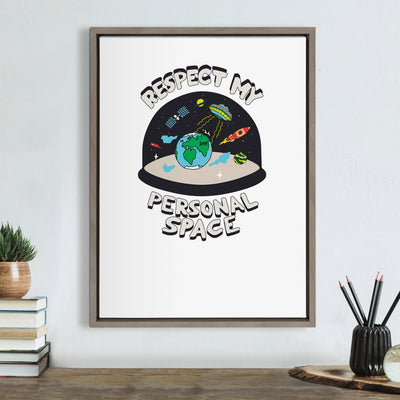 Sylvie Personal Space Framed Canvas by The Creative Bunch Studio by kateandlaurel - product image 7 for Resin Society