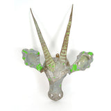 Sable Animal Mask - Recycled Metal Wall Art by Mbare Ltd - product image 2 for Resin Society