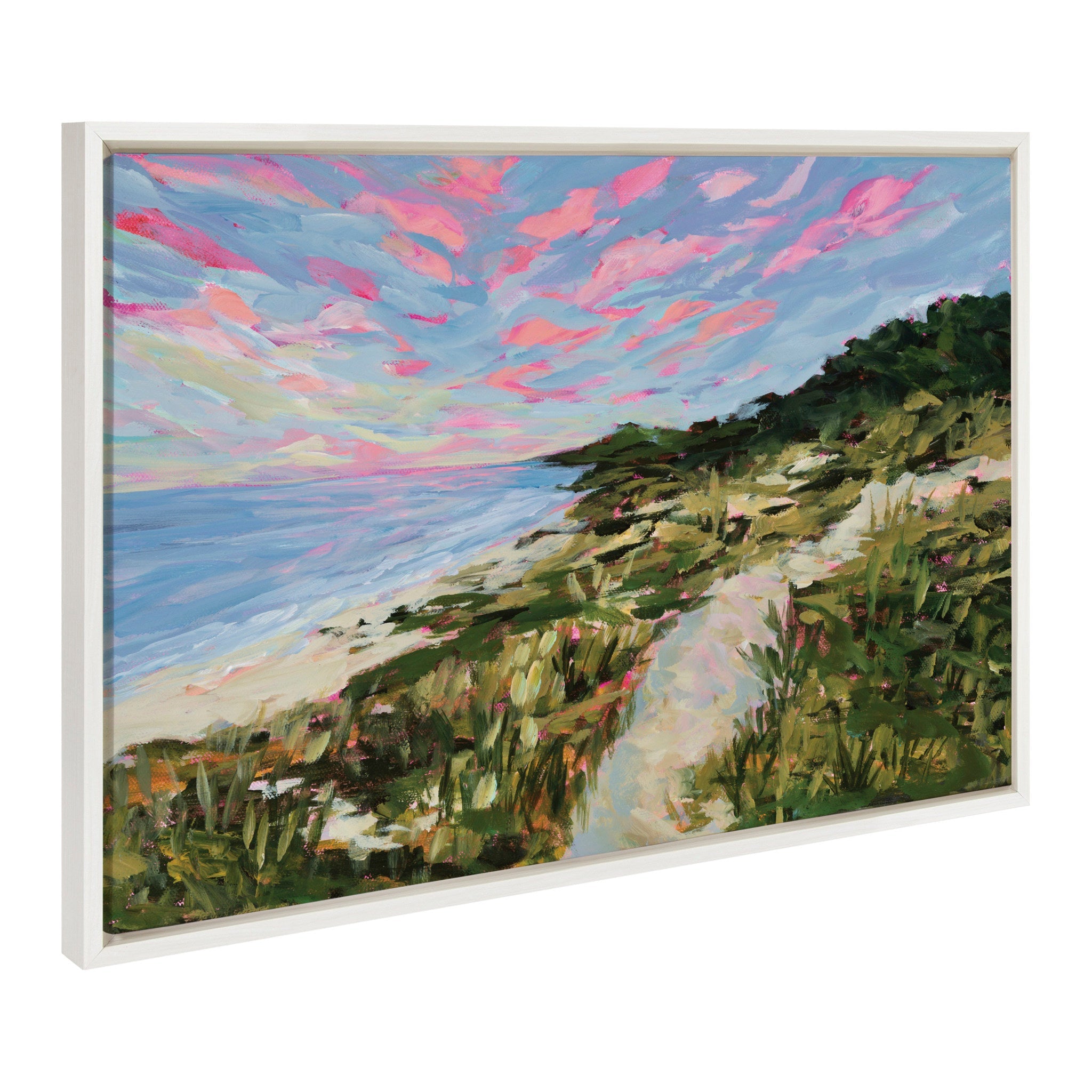 Sylvie Traverse City Framed Canvas by Emily Kenney by kateandlaurel - product image 2 for Resin Society