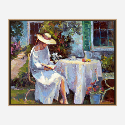 Reading in the Garden by John Beard Collection - product image 8 for Resin Society