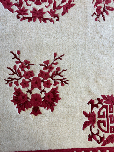 Red & Beige Chinese Art Deco Style Rug 11 x 15 by Rugistan - product image 12 for Resin Society
