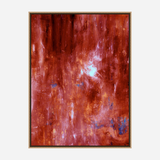 Red Carnation Artist Enhanced Canvas Print by John Beard Collection - product image 8 for Resin Society