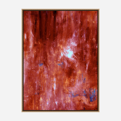 Red Carnation Artist Enhanced Canvas Print by John Beard Collection - product image 8 for Resin Society