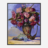 Red Roses Artist Enhanced Canvas Print by John Beard Collection - product image 5 for Resin Society