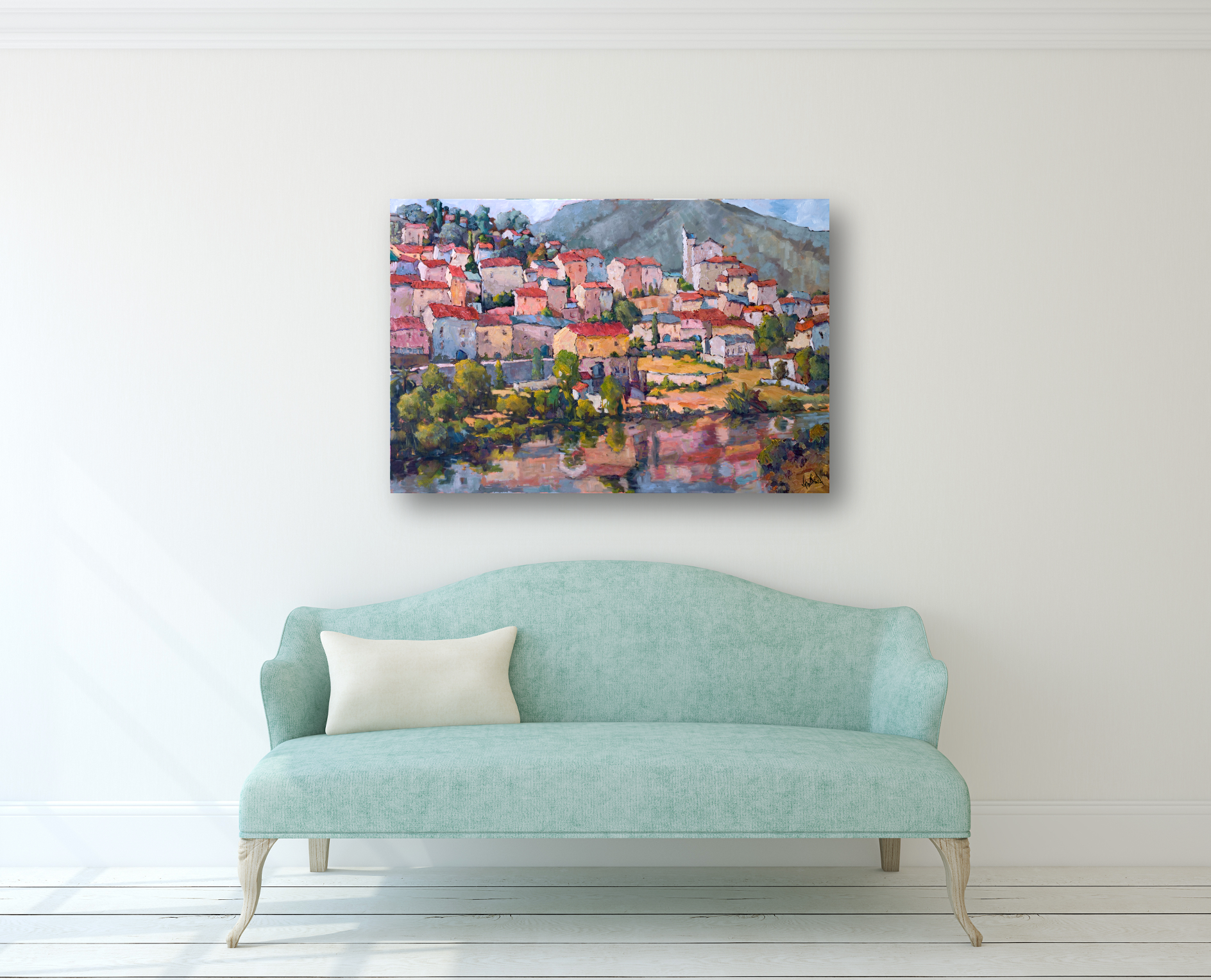 Reflections Artist Enhanced Canvas Print by John Beard Collection - product image 3 for Resin Society