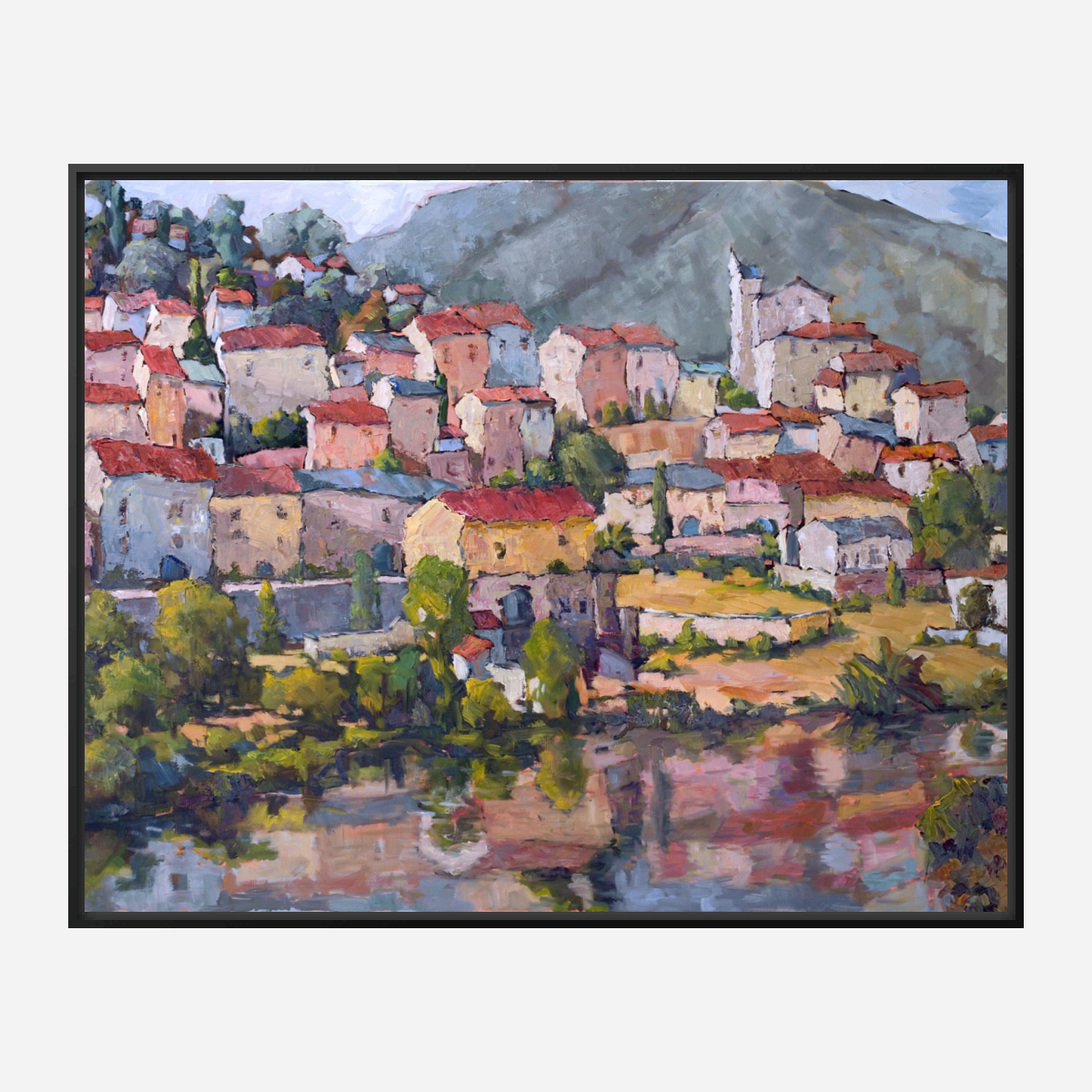 Reflections Artist Enhanced Canvas Print by John Beard Collection - product image 5 for Resin Society