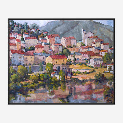 Reflections Artist Enhanced Canvas Print by John Beard Collection - product image 5 for Resin Society