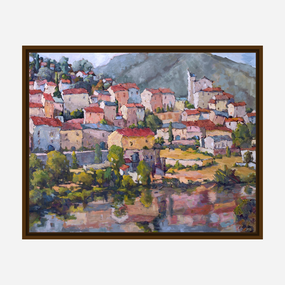 Reflections Artist Enhanced Canvas Print by John Beard Collection - product image 7 for Resin Society