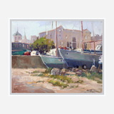 Repair Yard Artist Enhanced Canvas Print by John Beard Collection - product image 6 for Resin Society