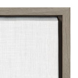 Sylvie Baby Giraffe Framed Canvas Wall Art by Simon Te Tai by kateandlaurel - product image 3 for Resin Society
