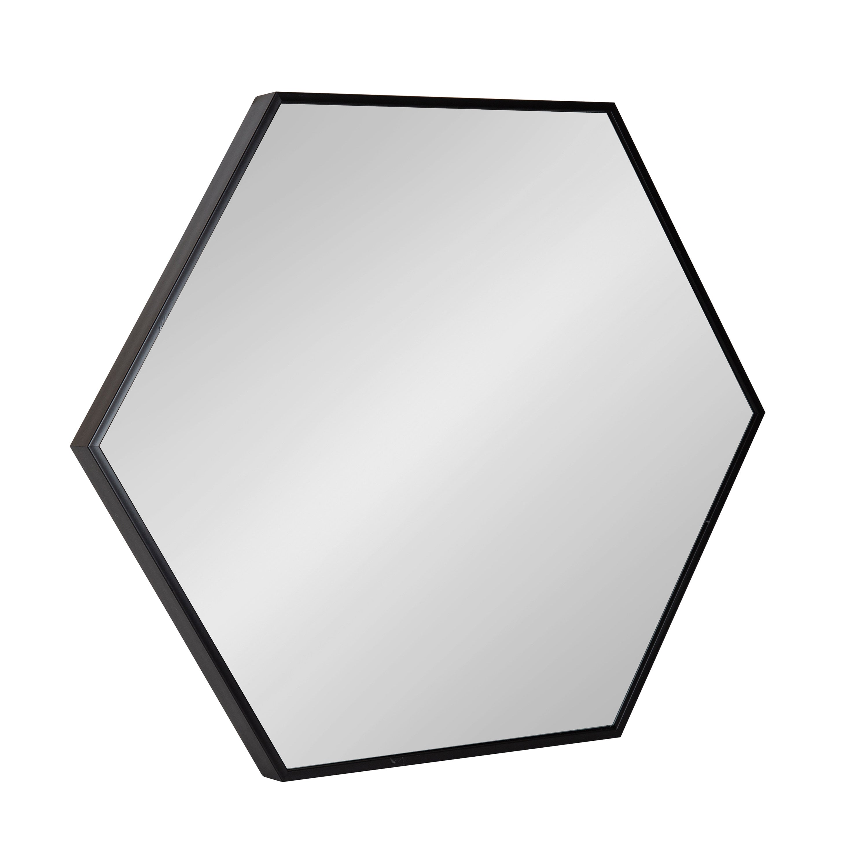 Rhodes Framed Hexagon Wall Mirror by kateandlaurel - product image 18 for Resin Society