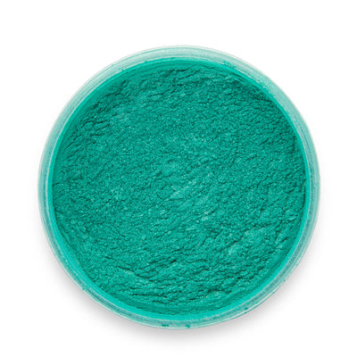 River Table Turquoise Epoxy Powder Pigment in vibrant blue-green shade