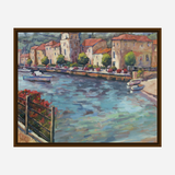 Riverside Artist Enhanced Canvas Print by John Beard Collection - product image 4 for Resin Society