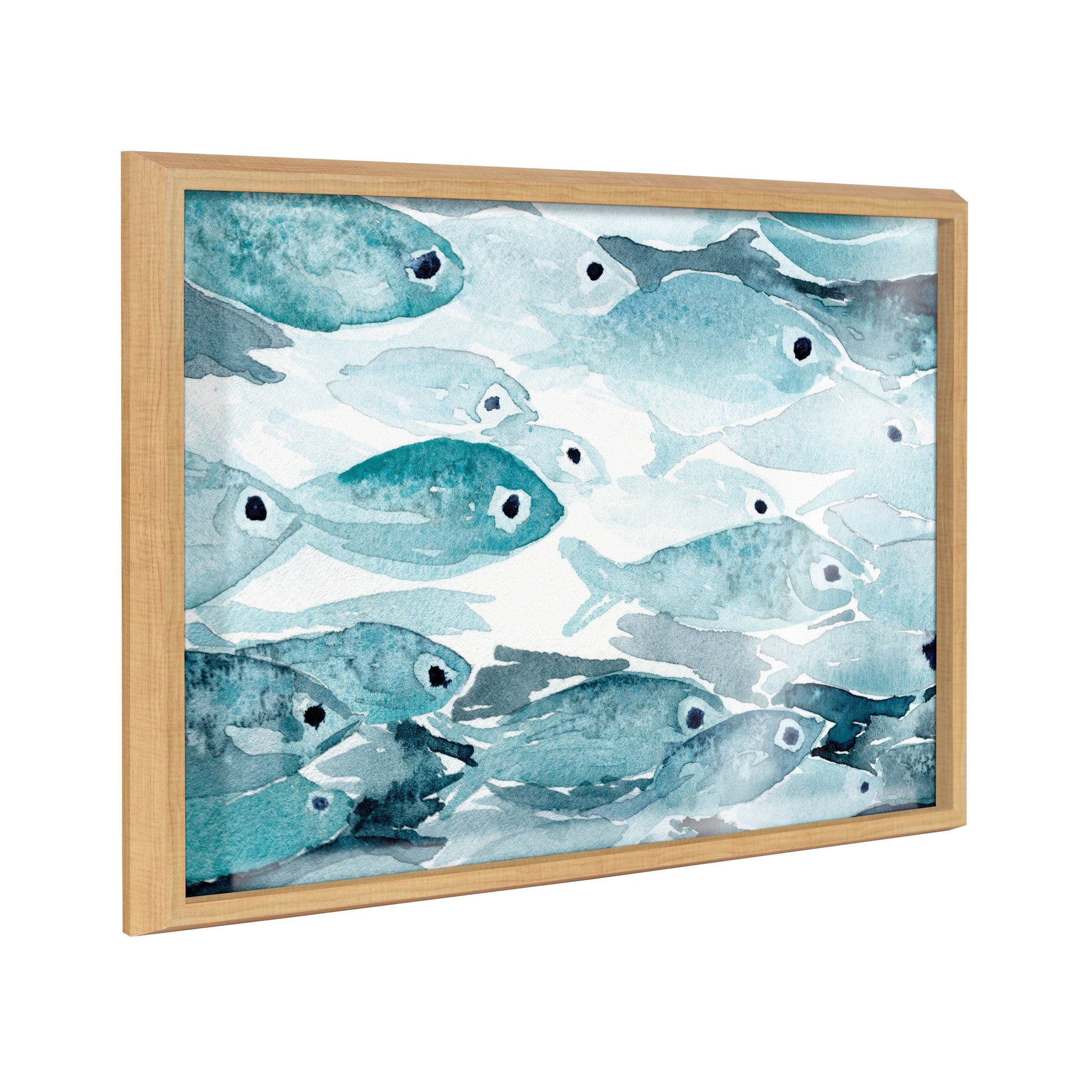 Blake Aholehole Framed Printed Glass by kateandlaurel - product image 7 for Resin Society