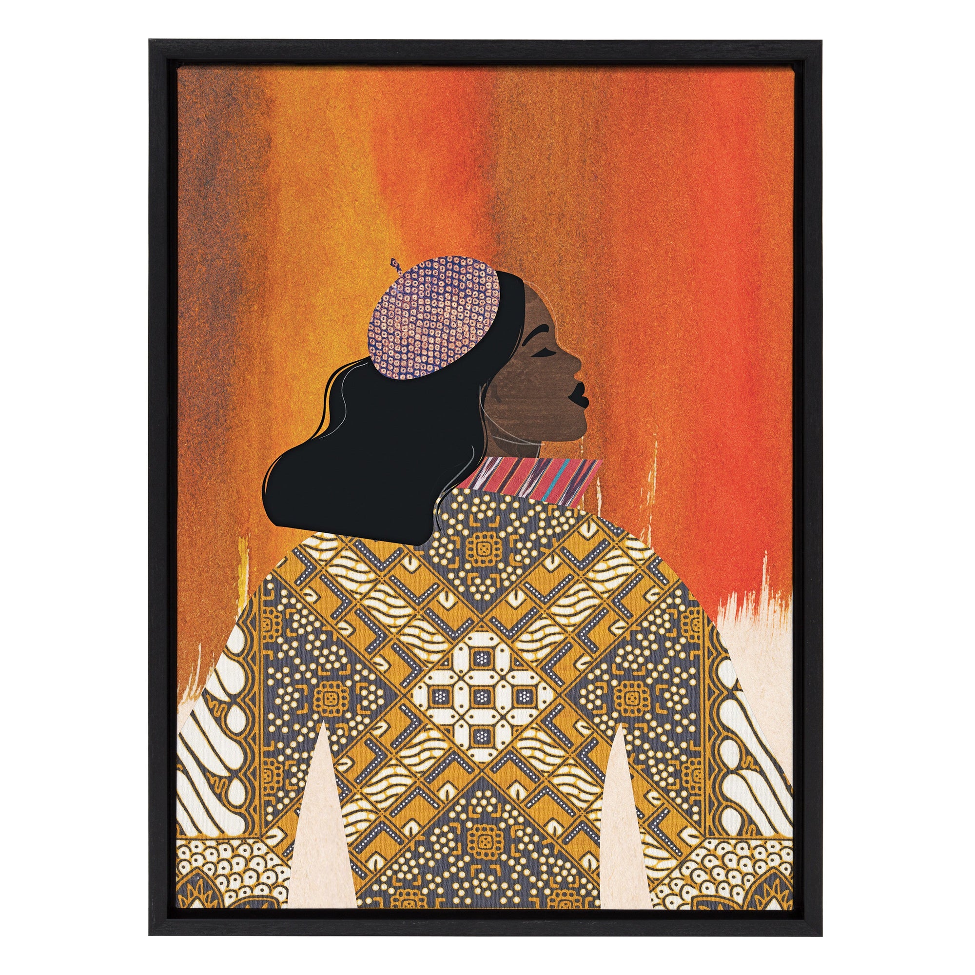 Sylvie Girlie Girl Framed Canvas by kateandlaurel - product image 9 for Resin Society