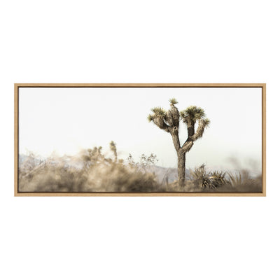 Sylvie Joshua Tree Landscape Framed Canvas by Saint and Sailor Studios