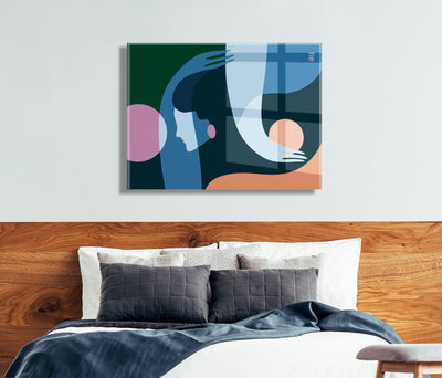 Self Love No 2 Floating Acrylic Art by kateandlaurel - product image 10 for Resin Society