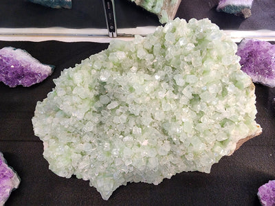 Sea Green Apophyllite Cluster 14kg by Rare Earth Gallery - main product image for Resin Society