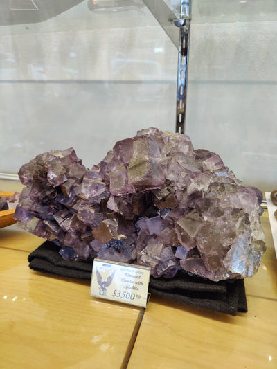 Purple Elmwood Cubic Fluorite Cluster 20.4kg by Rare Earth Gallery - product image 2 for Resin Society